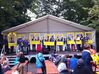 Mit einem eigenen Lied für die Uferbahn wurde das traditionelle Schmöckwitzer Inselfest eröffnet.